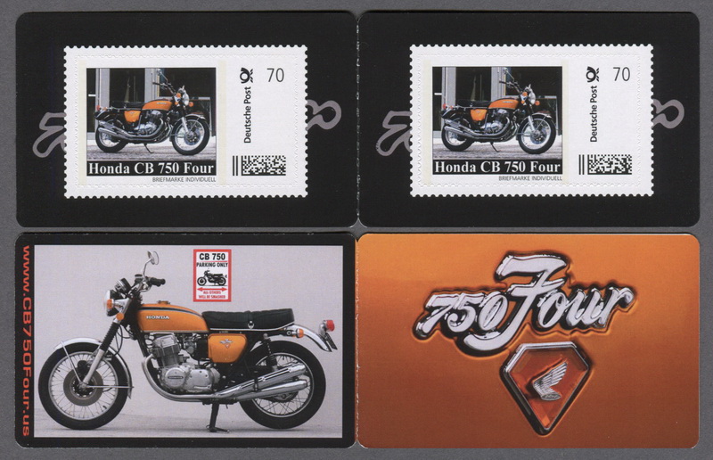 CB750Four.us CB 750 Limited Edition postage stamp set!